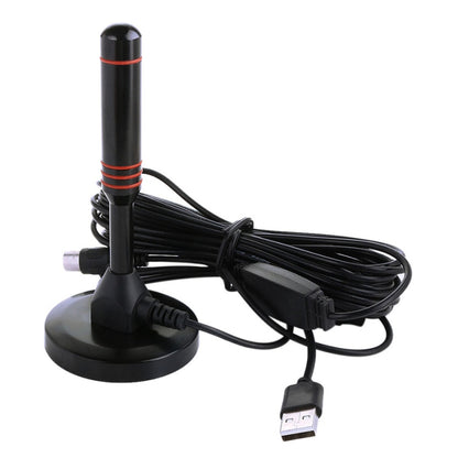 เสาอากาศทีวีรับสัญญาณสูง 22dBi สำหรับโทรทัศน์ DVB-T / เครื่องรับสัญญาณทีวี USB พร้อมเครื่องขยายเสียง HDTV แบบพกพา Booster, 22dBi DVB-T / USB