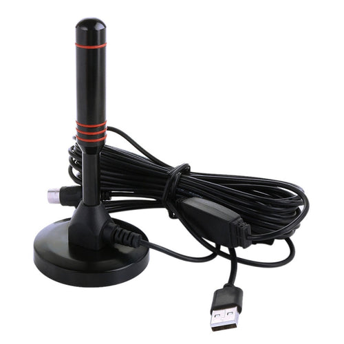 เสาอากาศทีวีรับสัญญาณสูง 22dBi สำหรับโทรทัศน์ DVB-T / เครื่องรับสัญญาณทีวี USB พร้อมเครื่องขยายเสียง HDTV แบบพกพา Booster, 22dBi DVB-T / USB