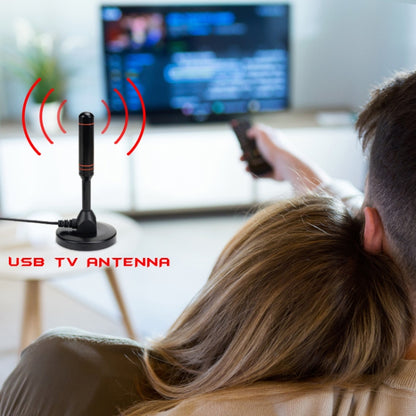 เสาอากาศทีวีรับสัญญาณสูง 22dBi สำหรับโทรทัศน์ DVB-T / เครื่องรับสัญญาณทีวี USB พร้อมเครื่องขยายเสียง HDTV แบบพกพา Booster, 22dBi DVB-T / USB