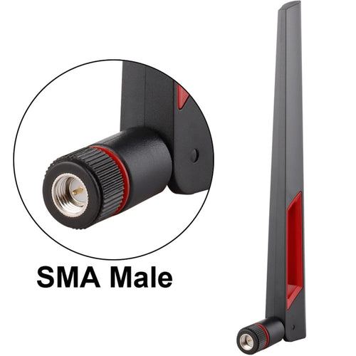 2.4G / 5G WiFi 12dBi SMA เสาอากาศชายสำหรับเครือข่ายเราเตอร์, 12dBi SMA