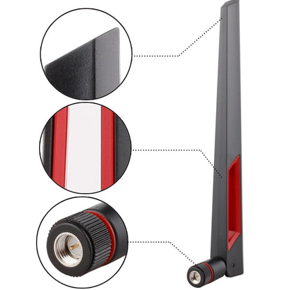 2.4G / 5G WiFi 12dBi SMA เสาอากาศชายสำหรับเครือข่ายเราเตอร์, 12dBi SMA