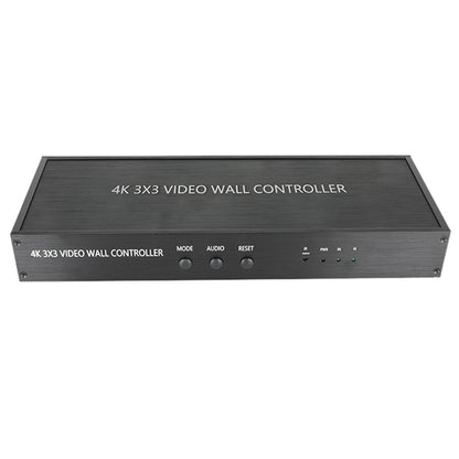 NK-BT88 4K 3X3 HDMI Video Wall Controller โปรเซสเซอร์ประกบหลายหน้าจอพร้อมรีโมทคอนโทรล, EU Plug