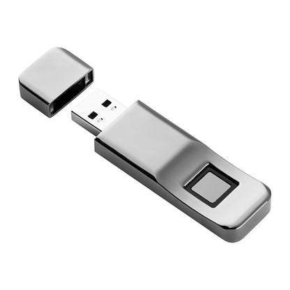P1 ความเร็วสูง USB 3.0 32GB การเข้ารหัสลายนิ้วมือแฟลชดิสก์ USB Memory Stick ไดรฟ์ปากกา U DISK เขียน: 75MB/s อ่าน: 135MB/s