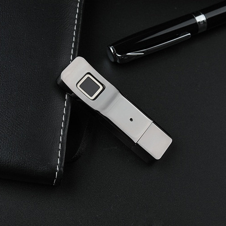 P1 ความเร็วสูง USB 3.0 32GB การเข้ารหัสลายนิ้วมือแฟลชดิสก์ USB Memory Stick ไดรฟ์ปากกา U DISK เขียน: 75MB/s อ่าน: 135MB/s
