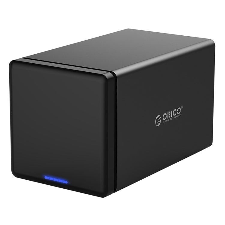 ORICO NS400-C3 4-bay USB-C / Type-C 3.1 ไปยัง SATA ฮาร์ดดิสก์ภายนอกกล่องเก็บของ เคส แท่นวางฮาร์ดไดรฟ์สำหรับ 3.5 นิ้ว SATA HDD รองรับโปรโตคอล UASP, USB 3.1 Type-C to SATA