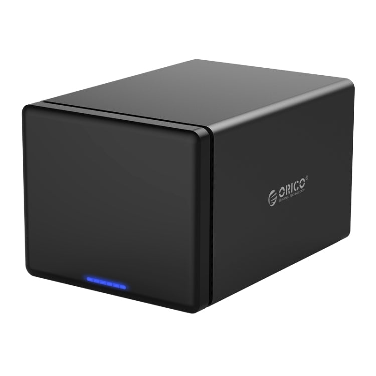 ORICO NS500-RU3 5-bay USB 3.0 Type-B ไปยัง SATA ฮาร์ดดิสก์ภายนอกกล่องเก็บของเคสฮาร์ดไดรฟ์ Dock พร้อม Raid สำหรับ 3.5 นิ้ว SATA HDD รองรับโปรโตคอล UASP, USB 3.0 Type-B to SATA with Raid
