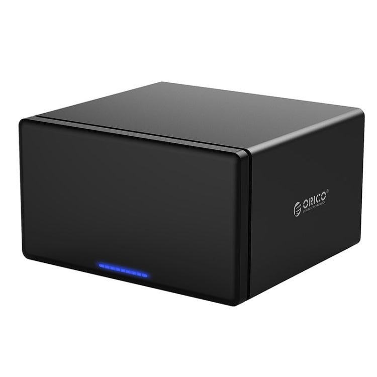 ORICO NS800-C3 8-bay USB-C / Type-C 3.1 ไปยัง SATA ฮาร์ดดิสก์ภายนอกกล่องเก็บของ เคส แท่นวางฮาร์ดไดรฟ์สำหรับ 3.5 นิ้ว SATA HDD รองรับโปรโตคอล UASP, USB 3.1 Type-C