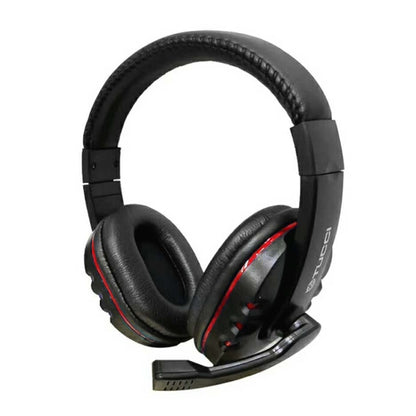 TUCCI X6 ชุดหูฟังสำหรับเล่นเกมพีซีสเตอริโอ Super Bass พร้อมไมโครโฟน, X6