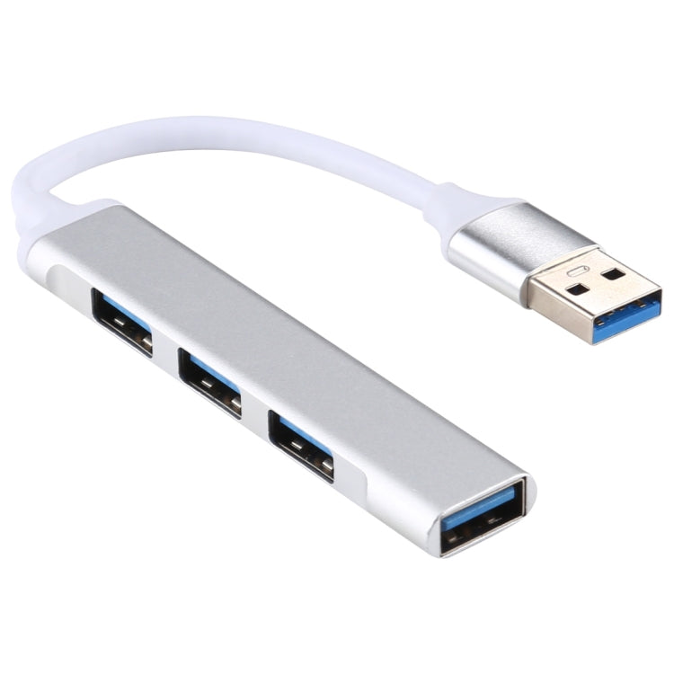 A-809 4 x USB 3.0 ถึง USB 3.0 อะแดปเตอร์ HUB อลูมิเนียมอัลลอยด์, A-809