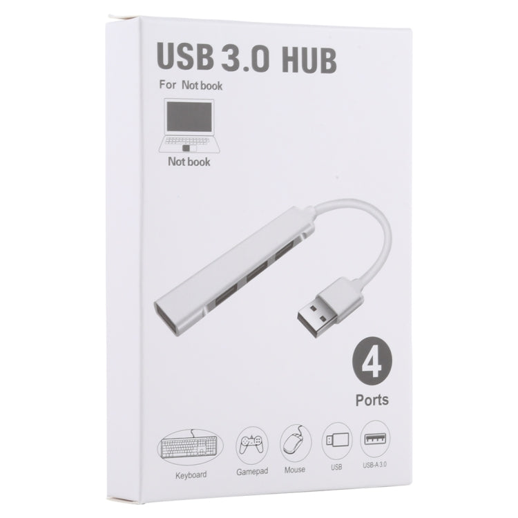 A-809 4 x USB 3.0 ถึง USB 3.0 อะแดปเตอร์ HUB อลูมิเนียมอัลลอยด์, A-809