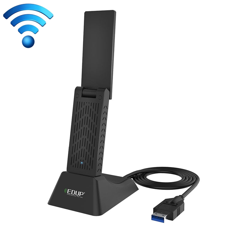 EDUP EP-AC1675 AC1900Mbps 2.4GHz และ 5.8GHz Dual Band USB3.0 WiFi Adapter การ์ดเครือข่ายภายนอก, EP-AC1675