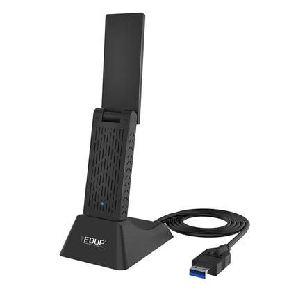 EDUP EP-AC1675 AC1900Mbps 2.4GHz และ 5.8GHz Dual Band USB3.0 WiFi Adapter การ์ดเครือข่ายภายนอก, EP-AC1675