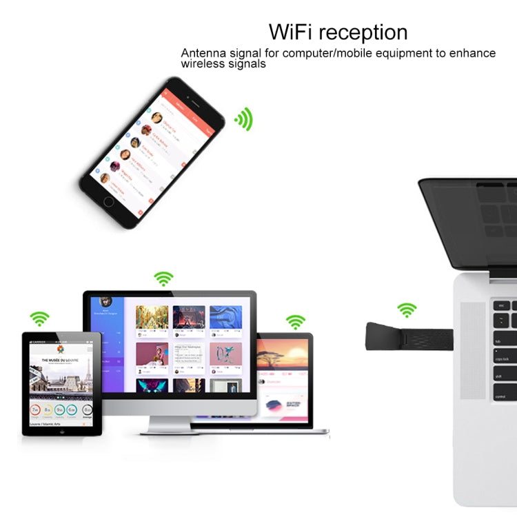 EDUP EP-AC1675 AC1900Mbps 2.4GHz และ 5.8GHz Dual Band USB3.0 WiFi Adapter การ์ดเครือข่ายภายนอก, EP-AC1675