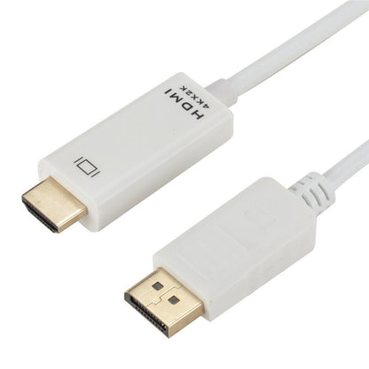 สายแปลง 4K x 2K DP เป็น HDMI ความยาวสายเคเบิล: 1.8 ม, 4K x 2K DP to HDMI Black, 4K x 2K DP to HDMI White