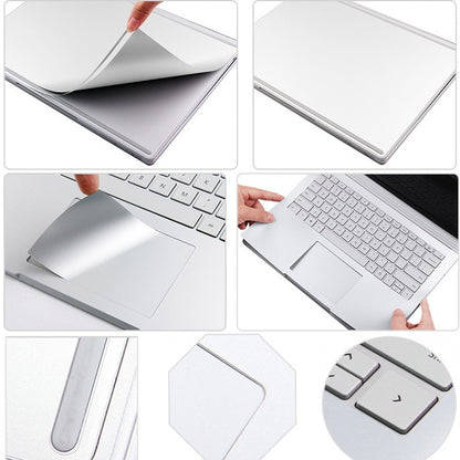 ชุดสติกเกอร์ฟิล์มป้องกันเปลือกโน้ตบุ๊ค 4 in 1 สำหรับ Microsoft Surface Book 13.5 นิ้ว, For Surface Book 13.5 inch