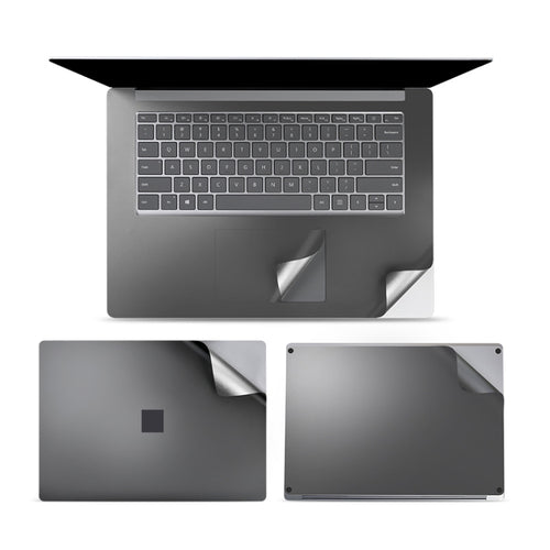ชุดสติกเกอร์ฟิล์มป้องกันเปลือกโน้ตบุ๊ค 4 in 1 สำหรับแล็ปท็อป Microsoft Surface 3 15 นิ้ว, For Surface Laptop 3 15 inch