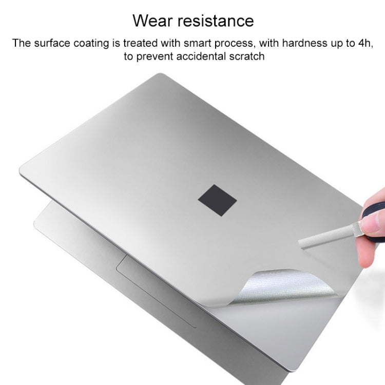 ชุดสติกเกอร์ฟิล์มป้องกันเปลือกโน้ตบุ๊ค 4 in 1 สำหรับแล็ปท็อป Microsoft Surface 3 15 นิ้ว, For Surface Laptop 3 15 inch