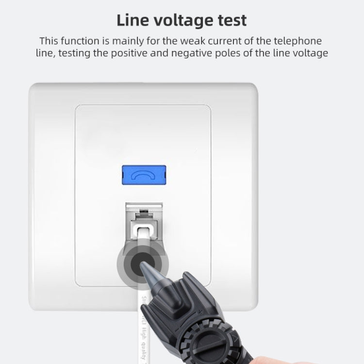 BENETECH GT67 RJ11 / RJ45 เครื่องทดสอบสายเคเบิลมัลติฟังก์ชั่น Line Finder Net Cable Detector, GT67 Cable Detector