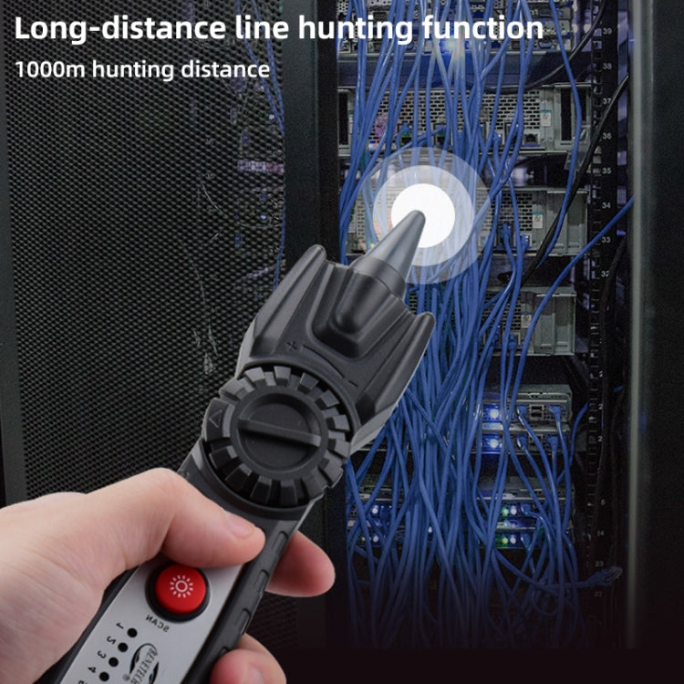 BENETECH GT67 RJ11 / RJ45 เครื่องทดสอบสายเคเบิลมัลติฟังก์ชั่น Line Finder Net Cable Detector, GT67 Cable Detector