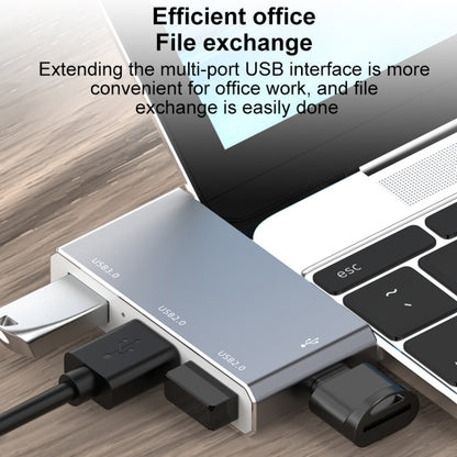 USB-C / Type-C ถึง OTG 4 พอร์ต Type-C USB 3.0 อะแดปเตอร์ USB 2.0 HUB