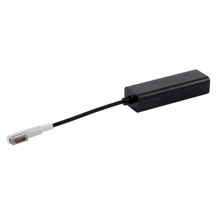 AnyWatt 85W USB-C / Type-C Female ถึง 5 Pin MagSafe 1 Male L Head Series Charge Adapter Converter สำหรับ MacBook, 85W Black
