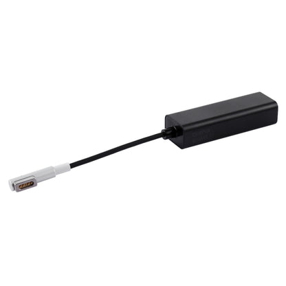 AnyWatt 85W USB-C / Type-C Female ถึง 5 Pin MagSafe 1 Male L Head Series Charge Adapter Converter สำหรับ MacBook, 85W Black