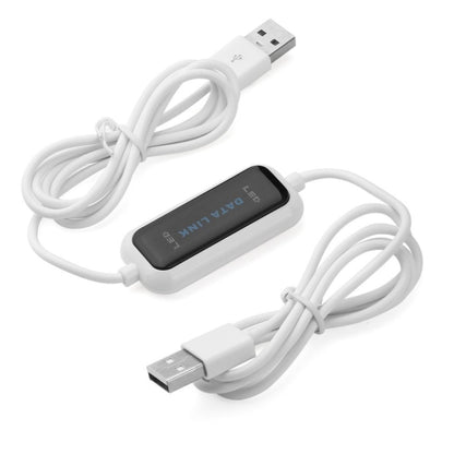 USB ความเร็วสูงจากพีซีไปยังพีซีออนไลน์แบ่งปันดาต้าลิงค์สายเคเบิลสะพานถ่ายโอนไฟล์โดยตรงสุทธิ ความยาว: 1.75 ม