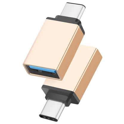 อลูมิเนียมอัลลอยด์ USB-C / Type-C 3.1 ชายกับ USB 3.0 หญิงข้อมูล / อะแดปเตอร์ชาร์จ