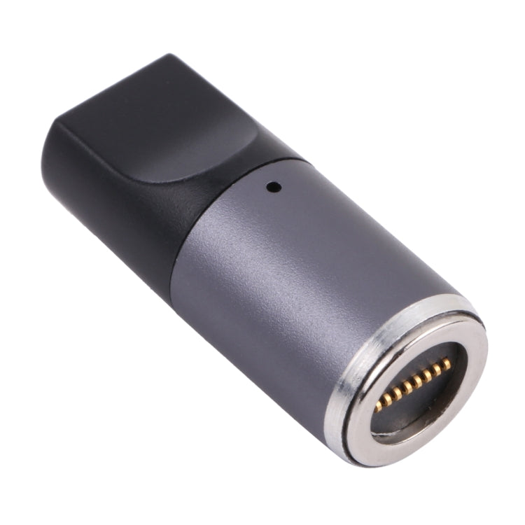 USB-C / Type-C ตัวเมียถึง 8 พิน Magnetic DC หัวกลมปลั๊กชาร์จอะแดปเตอร์ฟรี, Type-C to 8 Pin Magnetic Round Head