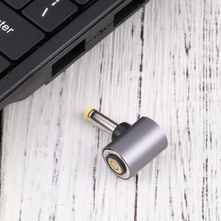 4.0 x 1.7 มม. เป็นอะแดปเตอร์ชาร์จปลั๊กหัวกลม DC แบบแม่เหล็กฟรี, 4.0 x 1.7mm to Magnetic Head(Yellow)