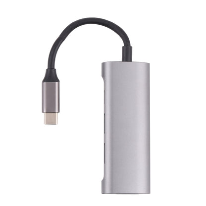 T-811 4 in 1 USB-C / Type-C ถึง 3 USB 3.0 + USB-C / Type-C พอร์ต HUB Docking Station, T-811