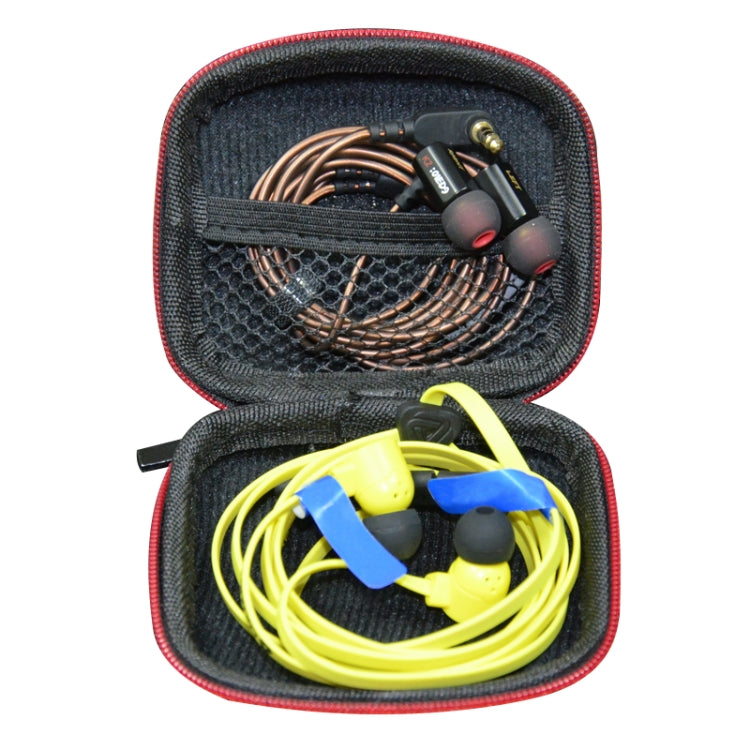 KZ Data Wire Charger หูฟังแบบพกพาโลโก้ EVA รับกรณีจัดแพคเกจ, EVA Black, EVA Silver
