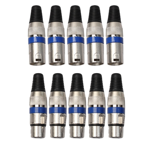 5 คู่ปลั๊ก XLR ชาย + หญิงแจ็คไมค์แจ็คปลั๊ก SOCKET CONNECTOR, 5 Pairs