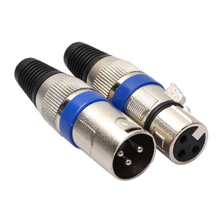 5 คู่ปลั๊ก XLR ชาย + หญิงแจ็คไมค์แจ็คปลั๊ก SOCKET CONNECTOR, 5 Pairs