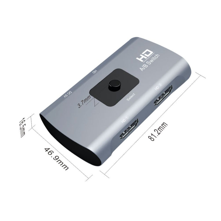 Z56 HD Female x 2 ถึง USB-C / Type-C + HD ตัวเมียสองทาง HD Switcher, Z56