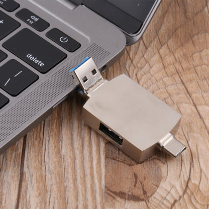 8 ใน 1 Type-C / USB-C + 8 พิน + USB คู่ + SD + TF + ไมโครการ์ด + อะแดปเตอร์มัลติฟังก์ชั่น OTG, 8 In 1