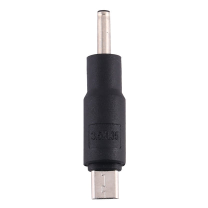 10 ชิ้น 3.5 x 1.35 มม. ถึงขั้วต่อปลั๊กไฟ Micro USB DC, 3.5 x 1.35mm