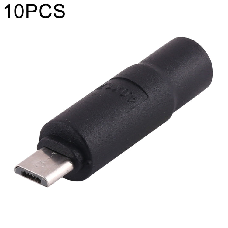 10 ชิ้น 4.0 x 1.7 มม. ถึงขั้วต่อปลั๊กไฟ Micro USB DC, 4.0 x 1.7mm