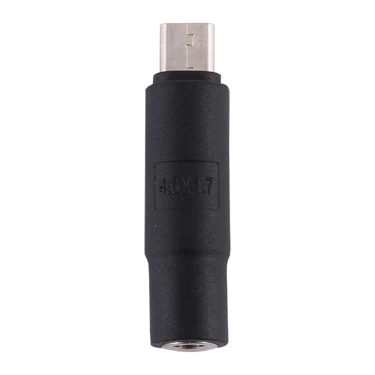 10 ชิ้น 4.0 x 1.7 มม. ถึงขั้วต่อปลั๊กไฟ Micro USB DC, 4.0 x 1.7mm