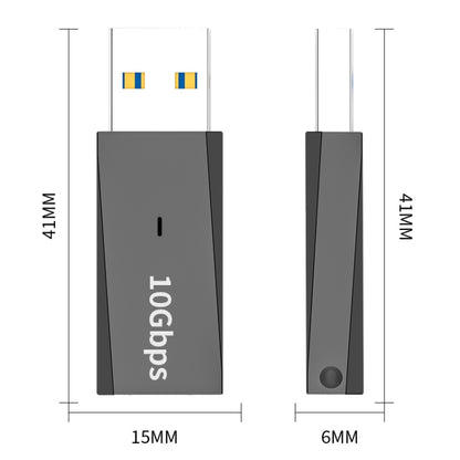 ADS-613 อะแดปเตอร์ USB 3.1 ตัวผู้เป็น USB-C / Type-C ตัวเมีย