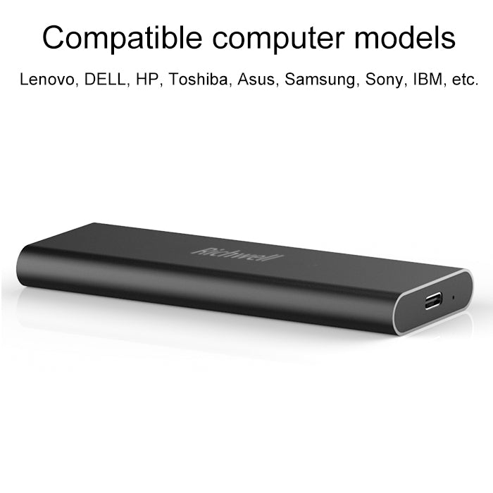 Richwell SSD R280-SSD-480GB 480GB ฮาร์ดดิสก์พกพาสำหรับเดสก์ท็อปพีซี, 480GB
