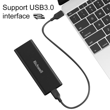 Richwell SSD R280-SSD-480GB 480GB ฮาร์ดดิสก์พกพาสำหรับเดสก์ท็อปพีซี, 480GB