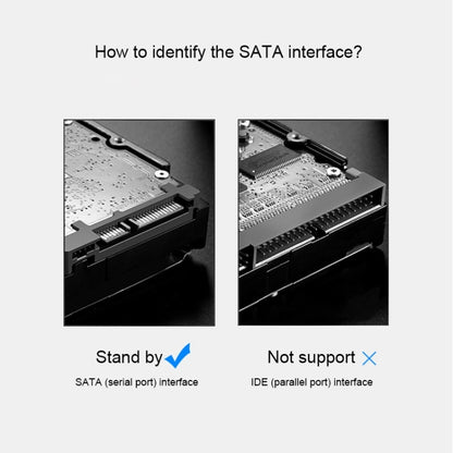 Universal SATA 2.5 / 3.5 นิ้วอินเทอร์เฟซ USB3.0 ภายนอกไดรฟ์โซลิดสเตตไดรฟ์สำหรับแล็ปท็อป / คอมพิวเตอร์เดสก์ท็อปความจุรองรับสูงสุด: 10TB