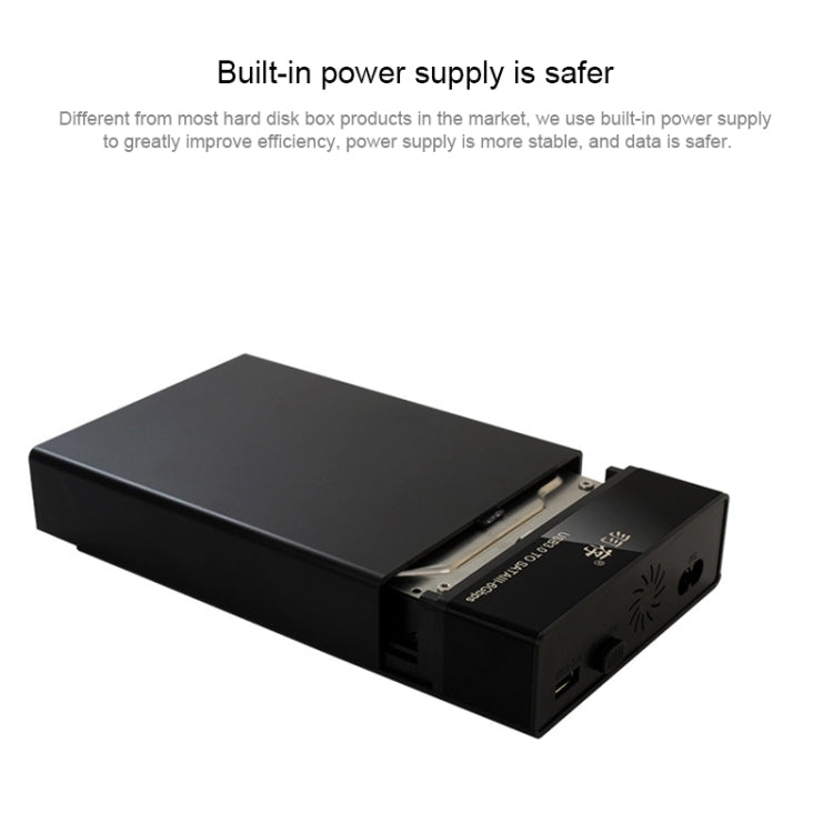 Universal SATA 2.5 / 3.5 นิ้วอินเทอร์เฟซ USB3.0 ภายนอกไดรฟ์โซลิดสเตตไดรฟ์สำหรับแล็ปท็อป / คอมพิวเตอร์เดสก์ท็อปความจุรองรับสูงสุด: 10TB