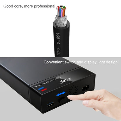 Universal SATA 2.5 / 3.5 นิ้วอินเทอร์เฟซ USB3.0 ภายนอกไดรฟ์โซลิดสเตตไดรฟ์สำหรับแล็ปท็อป / คอมพิวเตอร์เดสก์ท็อปความจุรองรับสูงสุด: 10TB