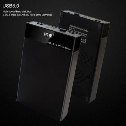 Universal SATA 2.5 / 3.5 นิ้วอินเทอร์เฟซ USB3.0 ภายนอกไดรฟ์โซลิดสเตตไดรฟ์สำหรับแล็ปท็อป / คอมพิวเตอร์เดสก์ท็อปความจุรองรับสูงสุด: 10TB