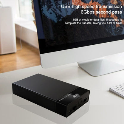 Universal SATA 2.5 / 3.5 นิ้วอินเทอร์เฟซ USB3.0 ภายนอกไดรฟ์โซลิดสเตตไดรฟ์สำหรับแล็ปท็อป / คอมพิวเตอร์เดสก์ท็อปความจุรองรับสูงสุด: 10TB