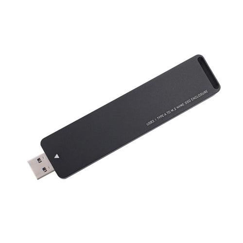 MSA7780 M.2 NVME PCI-E SSD เป็น USB 3.1 Type-A Plug-in HDD Box, NGFF to USB Type-A HDD
