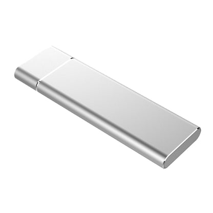 M.2 NGFF เป็น USB-C / Type-C USB 3.1 อินเทอร์เฟซอลูมิเนียมอัลลอยด์ SSD, NGFF to USB Type-C Silver, NGFF to USB Type-C Black
