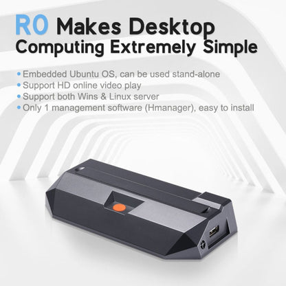 มินิพีซีระบบ Windows และ Linux R0, Quad Core 1.5GHz, RAM: 1GB, ROM: 8GB, Wired Version